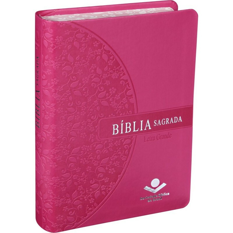 BIBLIA LETRA GRANDE PINK BEIRA FLORIDA RA045LG