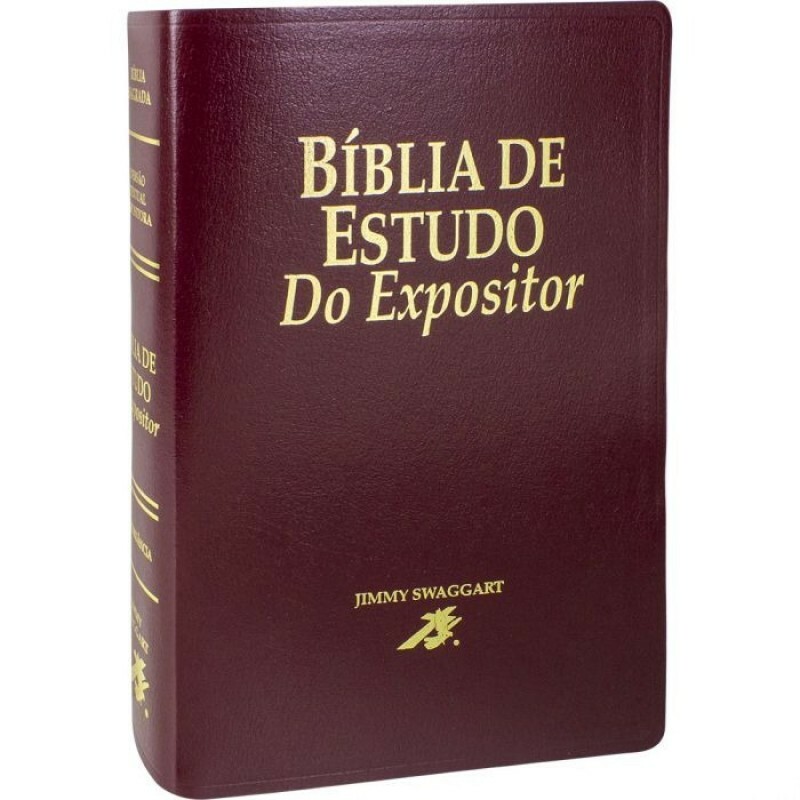 Bíblia de Estudo do Expositor | Vinho | BE087EJS