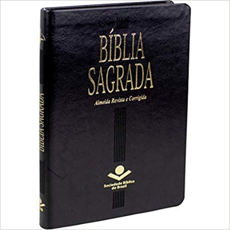 Bíblia Sagrada | Capa Couro Sintético | Preta | ARC65