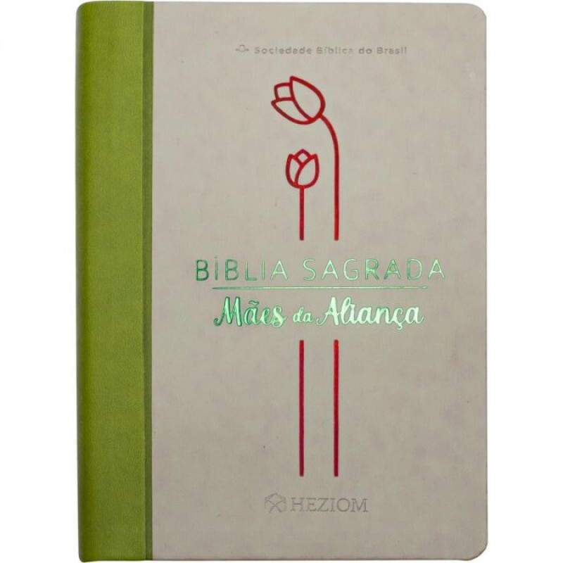 Bíblia Sagrada Mães da Aliança Verde e Marfim | SBB