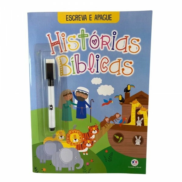 Livro Escreva e apague Histórias Bíblicas